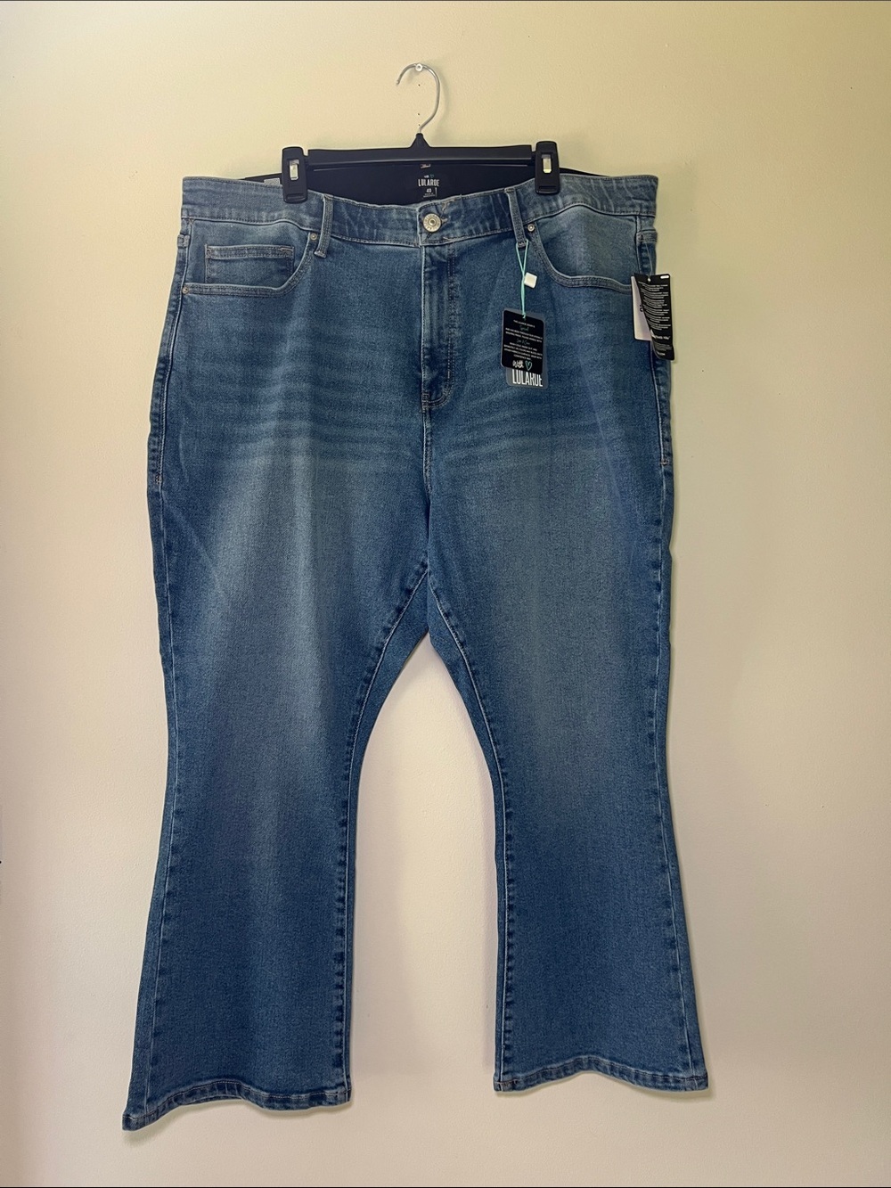 LuLaRoe Crop Kick Flare Jeans